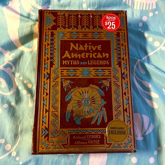 B&N Native American Myths & Legends Leatherback Book